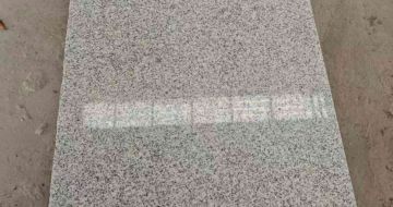 舟山芝麻白光面毛板