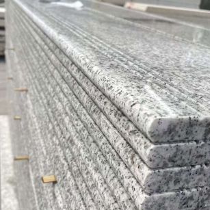 舟山芝麻白楼梯踏步 花岗岩楼梯板材