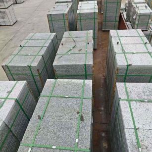 舟山芝麻白地铺板  地铺石