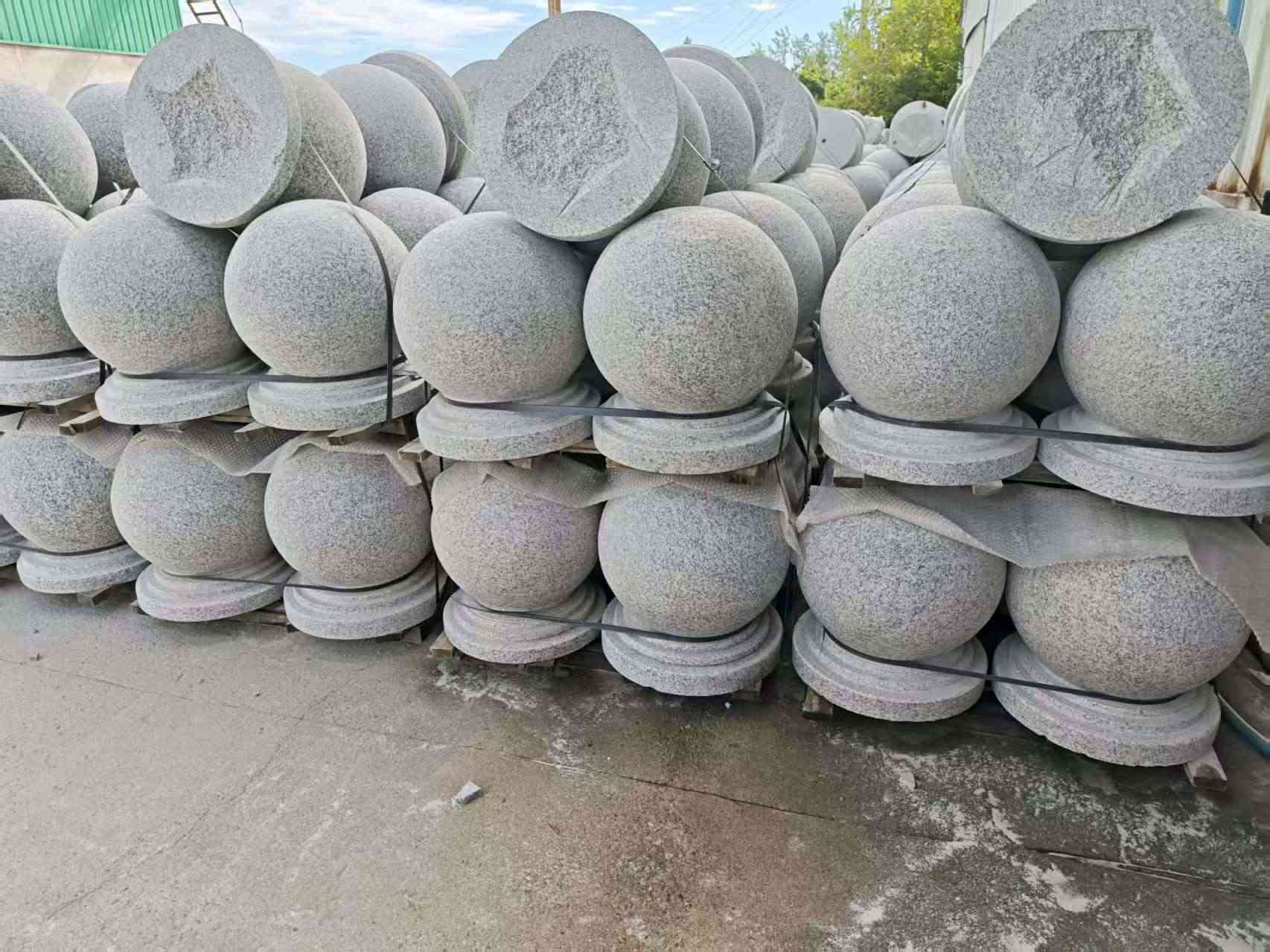 舟山圆球石球挡车球