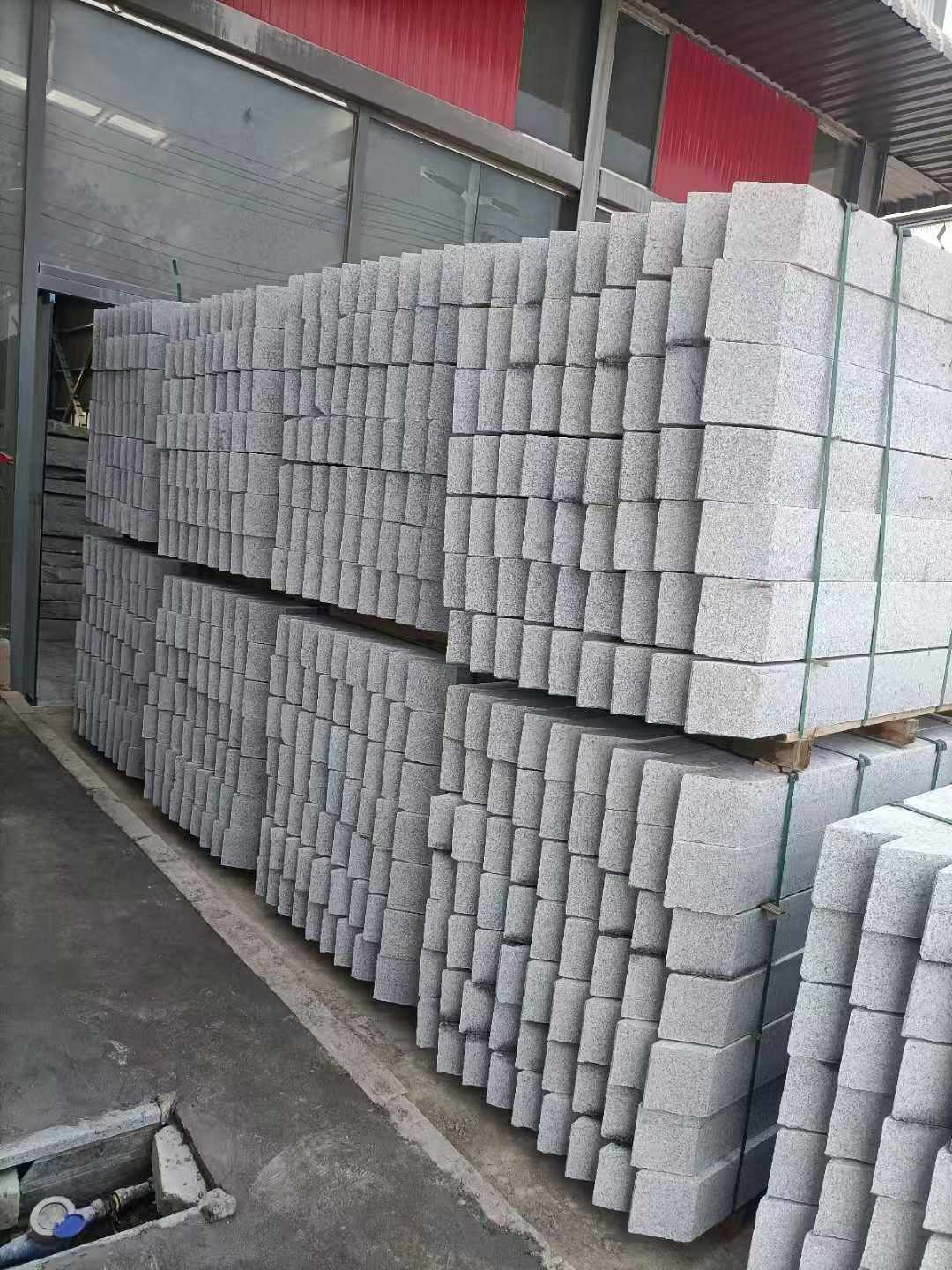 舟山芝麻白树围石 树池